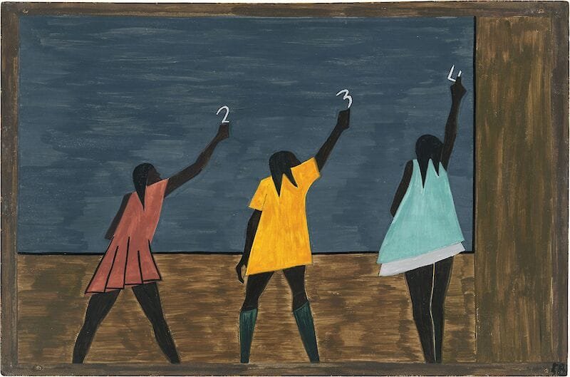 Who was Jacob Lawrence? The Harlem Renaissance Migration Series Artist Jacob Lawrence, The Migration Series, Panel 58
