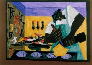 Jacob Lawrence - The Shoemaker (1945)