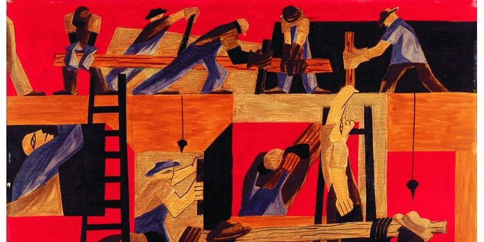 Who was Jacob Lawrence? The Harlem Renaissance Migration Series Artist thebuilders jacoblawarence