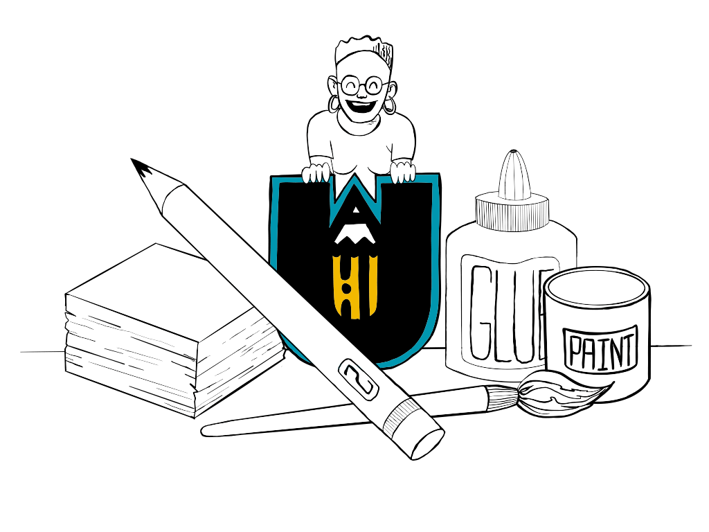 The home of online art lessons and middle school/high school art curriculum. 